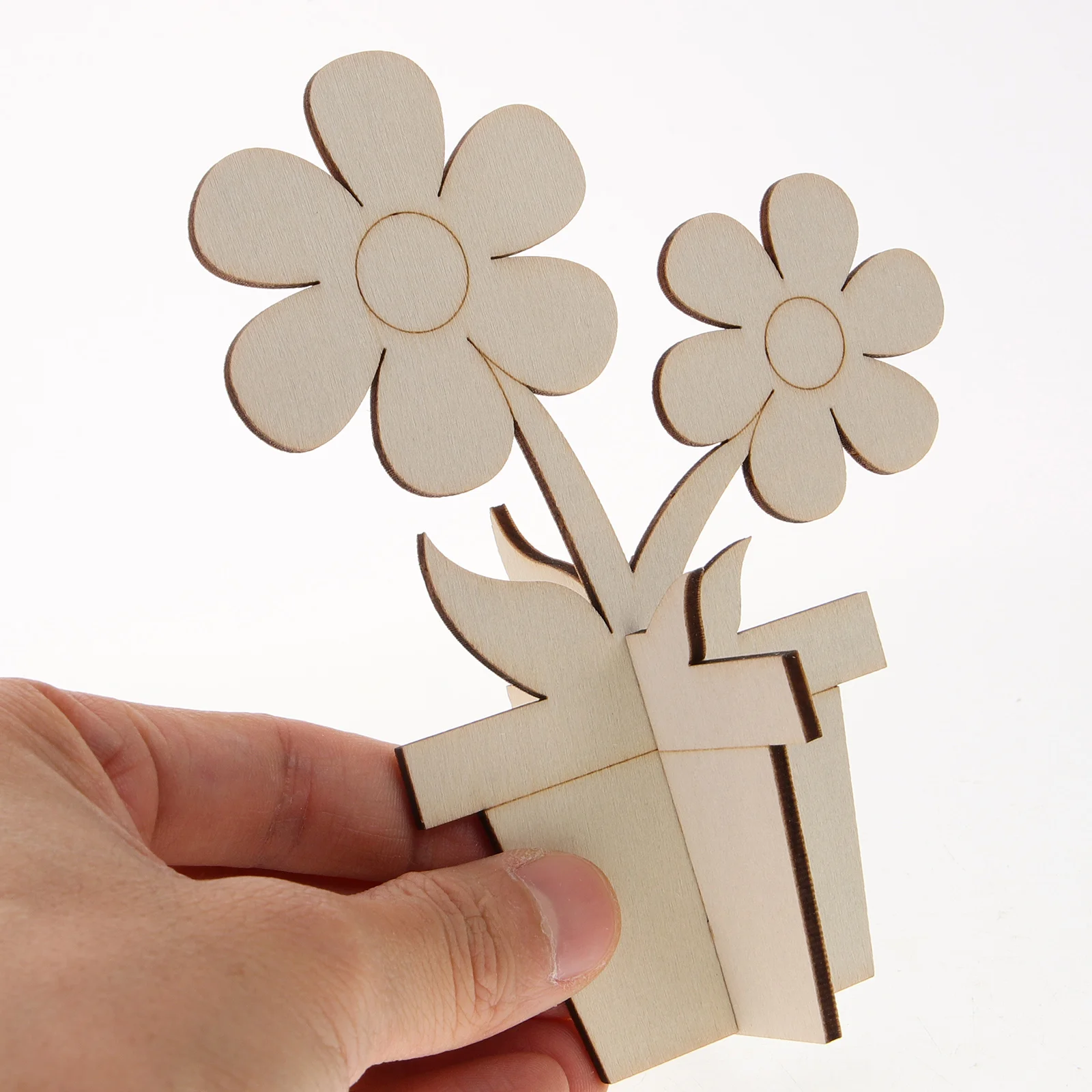 10Pcs Wooden DIY Flower Crafts Unfinished Blank Wood Ornaments for Painting Home Decor Wedding Anniversary Art Supplies
10Pcs Wooden DIY Flower Crafts Unfinished Blank Wood Ornaments for Painting Home Decor Wedding Anniversary Art Supplies