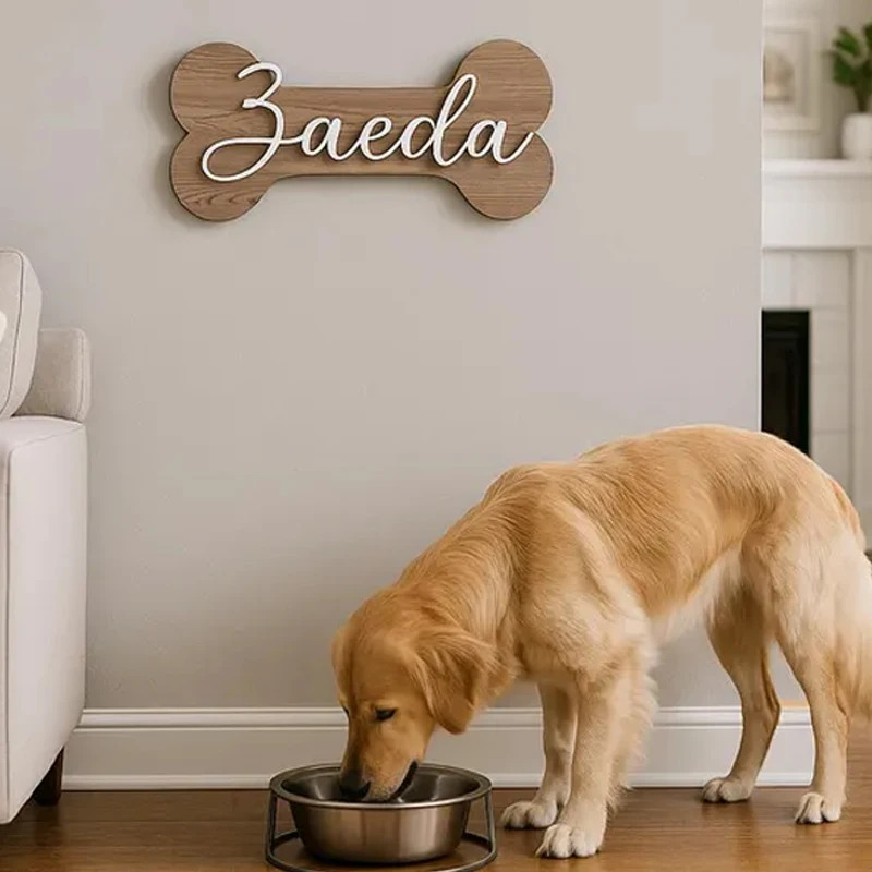 Custom Dog Name Wall Sign, Wooden Pet Name Tag Personalized Pet Name Plaque, Rustic Dog Decor, Pet Lover Gift
Custom Dog Name Wall Sign, Wooden Pet Name Tag Personalized Pet Name Plaque, Rustic Dog Decor, Pet Lover Gift