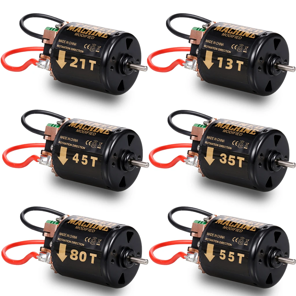 Детали RCXAZ RC 540 матовый Мотор Водонепроницаемый 13T 21T 35T 45T 55T 80T для 1:10 RC Crawler Axial SCX10 AXI03007 90046 TRX4 Sinumax
Детали RCXAZ RC 540 матовый Мотор Водонепроницаемый 13T 21T 35T 45T 55T 80T для 1:10 RC Crawler Axial SCX10 AXI03007 90046 TRX4 Sinumax