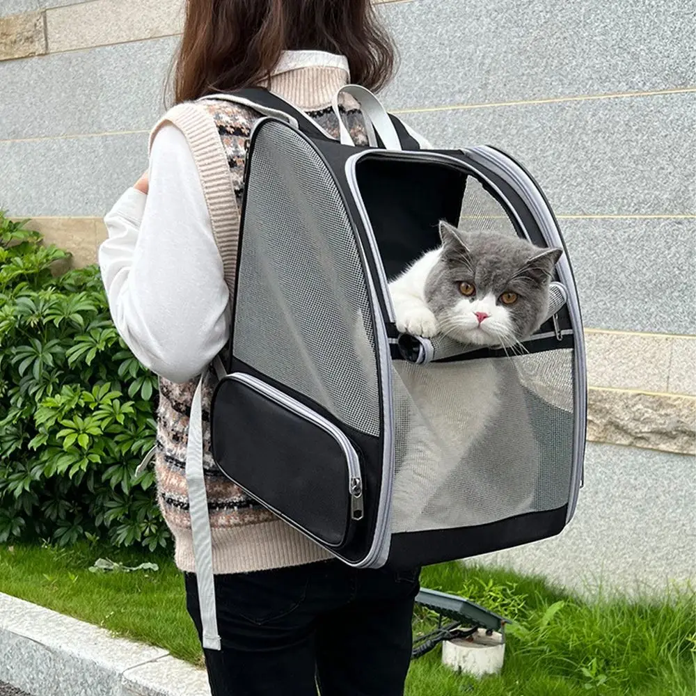 Portable Pet Carrier Backpack Breathable Large Capacity Travel Puppy Bags Foldable Comfortable Cat Carrying Bag Pet Supplies
Portable Pet Carrier Backpack Breathable Large Capacity Travel Puppy Bags Foldable Comfortable Cat Carrying Bag Pet Supplies