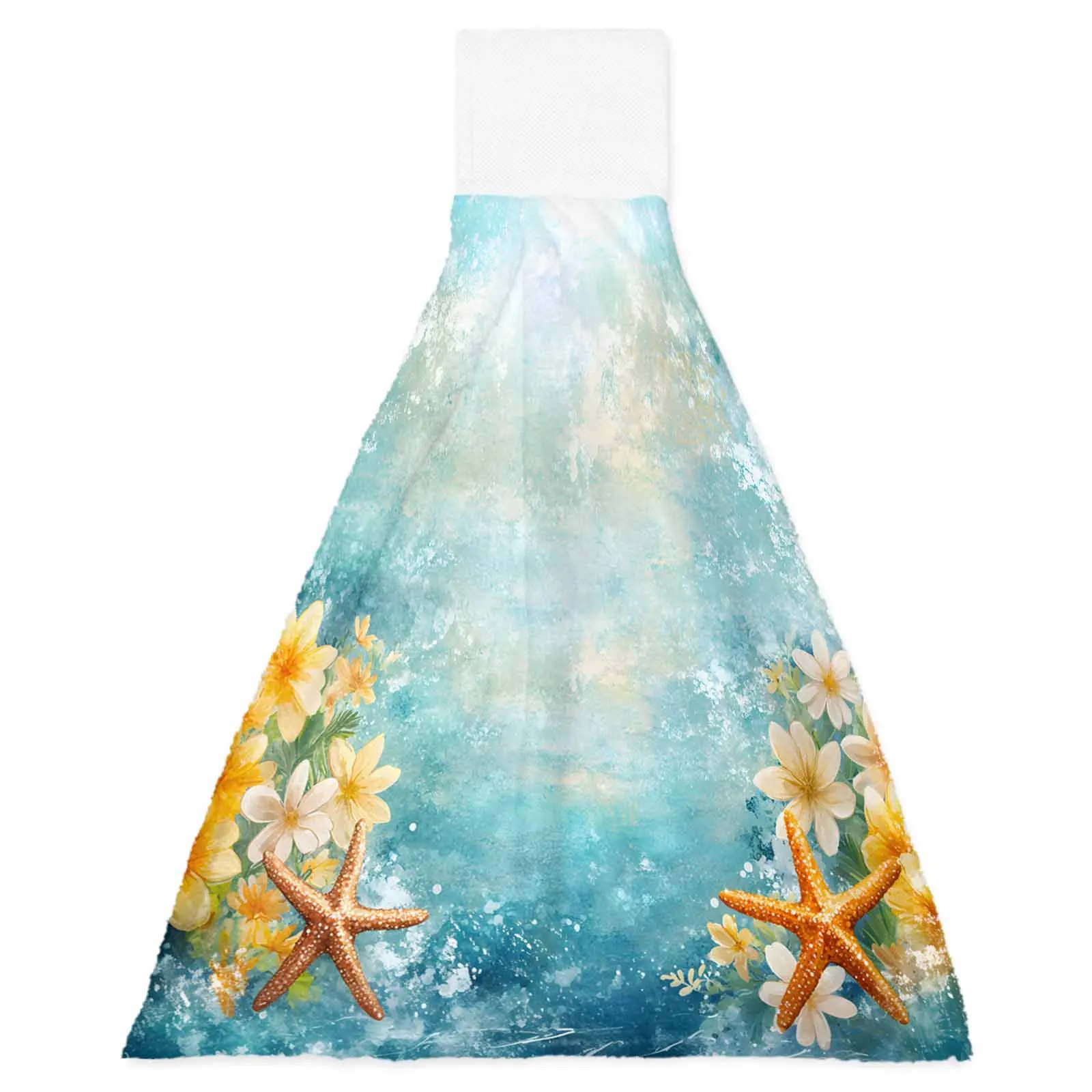 Summer Ocean Flowers Starfish Hand Towels Kitchen Microfiber Dishcloths Cleaning Cloth Absorbent Hanging Towels
Summer Ocean Flowers Starfish Hand Towels Kitchen Microfiber Dishcloths Cleaning Cloth Absorbent Hanging Towels
