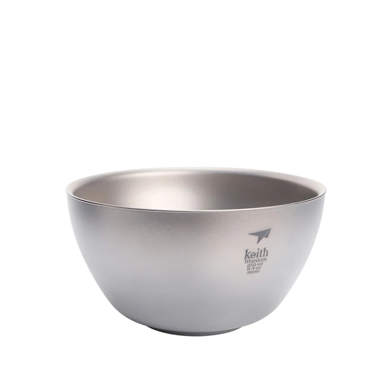 Keith Titanium Rice Bowl Double-Wall Insulated Soup Bowl for Camping Ramen Salad Home Dinnerware Anti-Scalding Food Container
Keith Titanium Rice Bowl Double-Wall Insulated Soup Bowl for Camping Ramen Salad Home Dinnerware Anti-Scalding Food Container