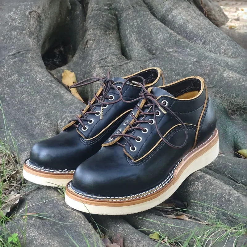Handmade Genuine Leather Casual Wear-resistant Sports Work Shoes Men Luxury Designer Platform Lace Up Derby Leather Shoes Male
Handmade Genuine Leather Casual Wear-resistant Sports Work Shoes Men Luxury Designer Platform Lace Up Derby Leather Shoes Male