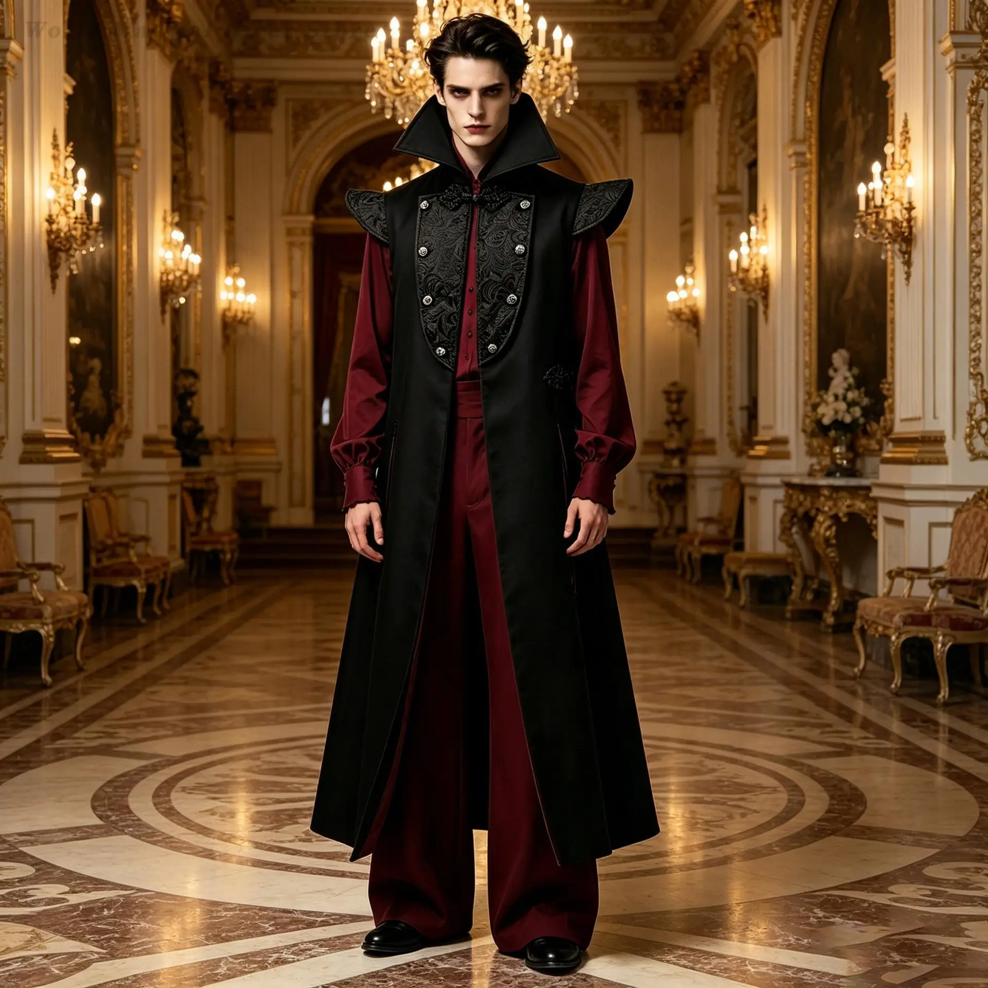2026 Gothic Vintage Noble Dark Black Vampire Trench Coat, Halloween Stage Performance Outerwear, Daily Casual Dark Gothic Outfit
2026 Gothic Vintage Noble Dark Black Vampire Trench Coat, Halloween Stage Performance Outerwear, Daily Casual Dark Gothic Outfit