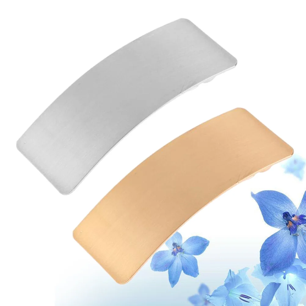 2Pcs Spring Hair Clamps Broad Curving Polished Alloy Hair Clips Rectangular Electroplated Hairpin Party Wedding Styling Tool
2Pcs Spring Hair Clamps Broad Curving Polished Alloy Hair Clips Rectangular Electroplated Hairpin Party Wedding Styling Tool