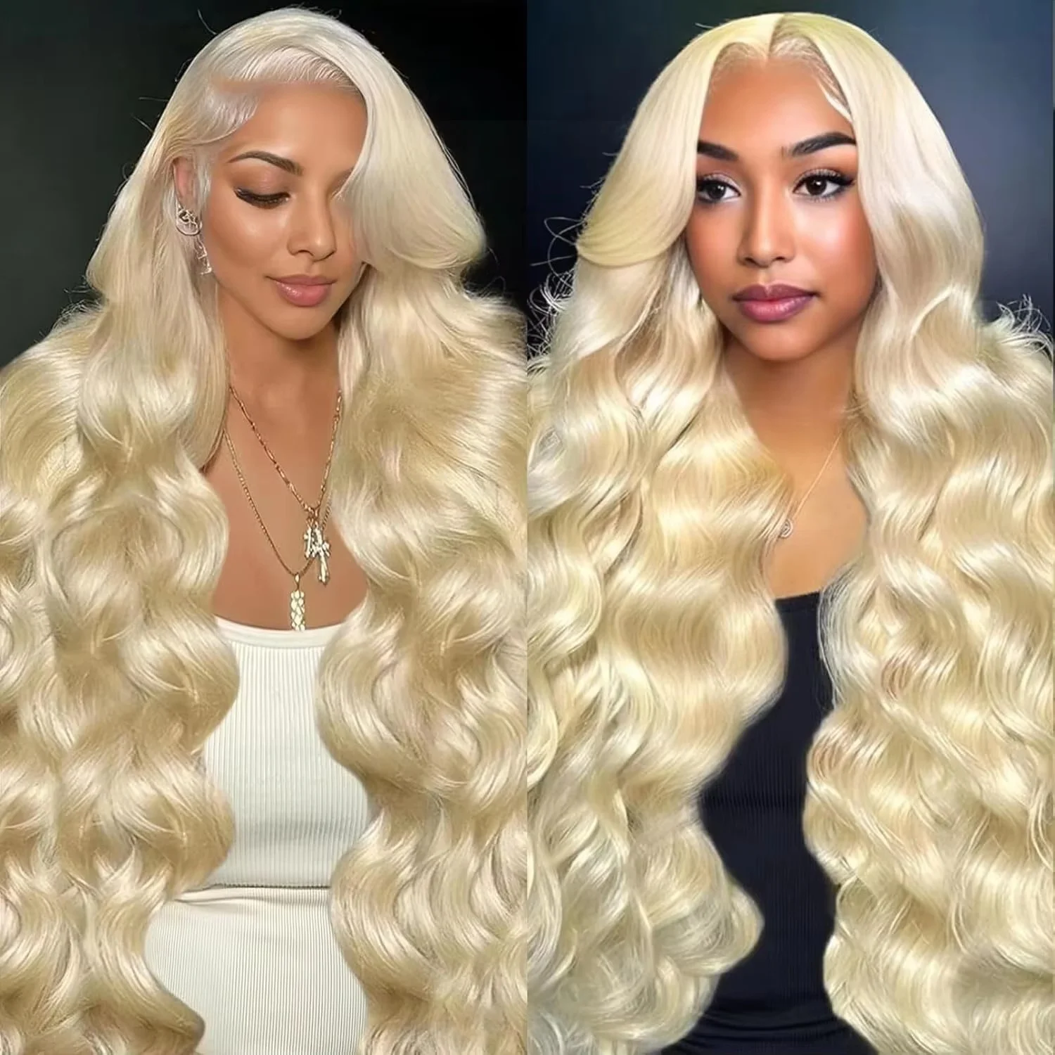 Парик Body Wave 613 HD Lace Frontal, 13x6, блонд, 30 дюймов, из натуральных волос, окрашенный, с высокой плотностью, на кружевной основе, бразильские натуральные волосы для женщин
Парик Body Wave 613 HD Lace Frontal, 13x6, блонд, 30 дюймов, из натуральных волос, окрашенный, с высокой плотностью, на кружевной основе, бразильские натуральные волосы для женщин