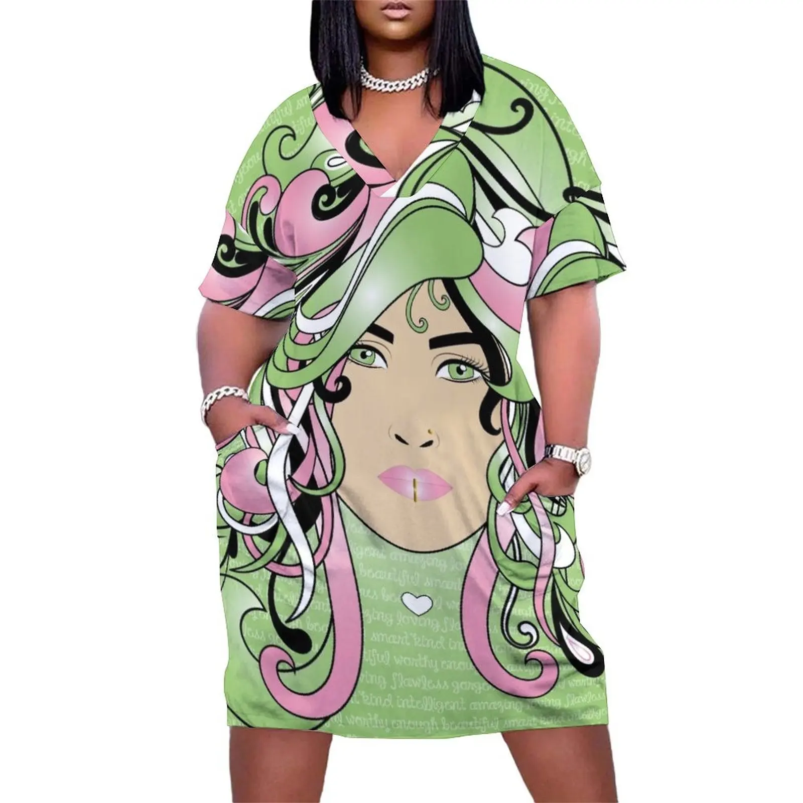 I am an AKA Woman Loose Pocket Dress Aesthetic clothing Clothing elegant guest wedding dress
I am an AKA Woman Loose Pocket Dress Aesthetic clothing Clothing elegant guest wedding dress