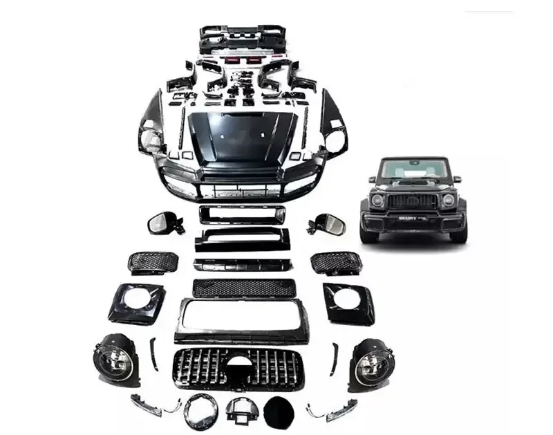 Car Front Rear Bumper surround Body kit Tail light headlight hood cover mirror cover for Mercedes Benz G Class upgraded G63
Car Front Rear Bumper surround Body kit Tail light headlight hood cover mirror cover for Mercedes Benz G Class upgraded G63