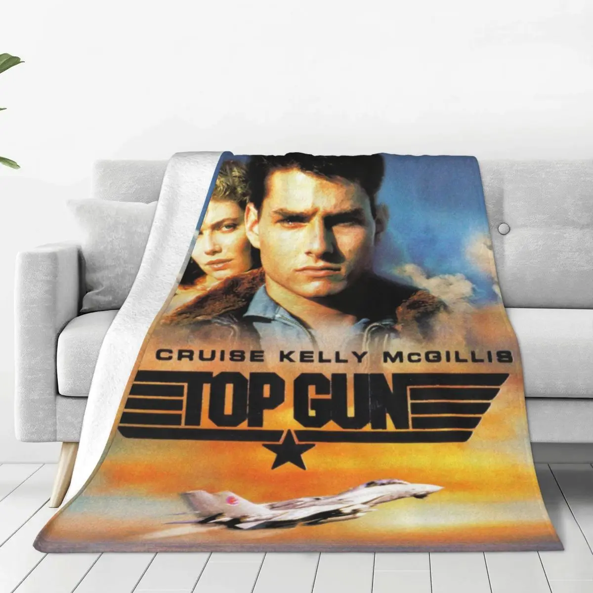 Classic Movie Top Gun Blankets Flannel Spring/Autumn Multifunction Warm Throw Blankets for Sofa Outdoor Bedding Throws
Classic Movie Top Gun Blankets Flannel Spring/Autumn Multifunction Warm Throw Blankets for Sofa Outdoor Bedding Throws