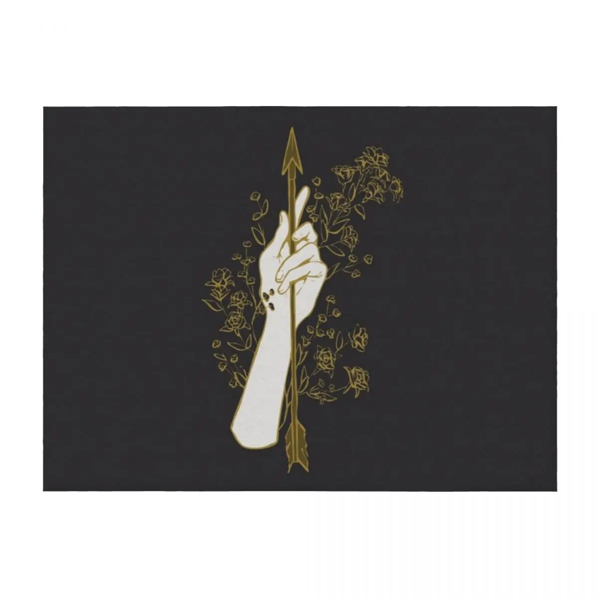 Gold Arrow of Artemis Throw Blanket Soft Shaggy Decoratives Flannel Fabric Blankets
Gold Arrow of Artemis Throw Blanket Soft Shaggy Decoratives Flannel Fabric Blankets