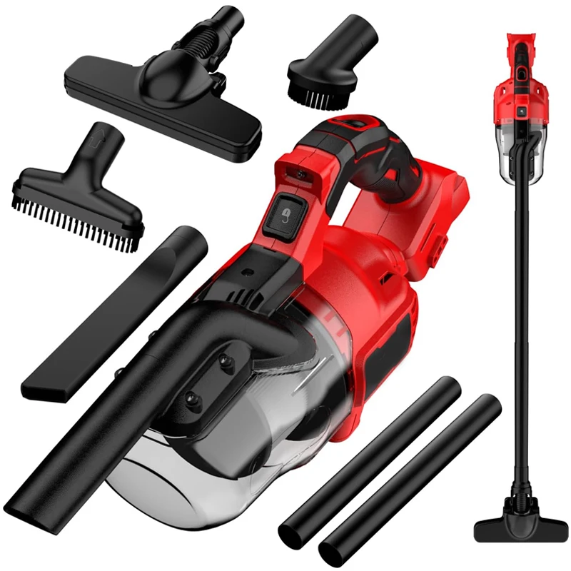 5 in1 Handheld Electric Vacuum Cleaner For Milwaukee 18V Battery Multi-function Dust Carpet Collect Machine for Floor Carpet
5 in1 Handheld Electric Vacuum Cleaner For Milwaukee 18V Battery Multi-function Dust Carpet Collect Machine for Floor Carpet