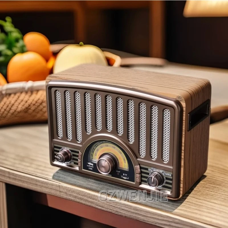 1928 классический ретро FM AM настольный радиоприемник перезаряжаемый портативный MP3-радио стерео 15 Вт Bluetooth динамик TF USB
1928 классический ретро FM AM настольный радиоприемник перезаряжаемый портативный MP3-радио стерео 15 Вт Bluetooth динамик TF USB