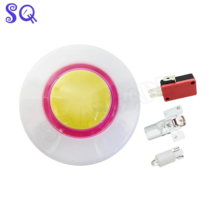 10PCS Claw Machine 75mm RGB Flashing in Cycle 12V Push Button Colorful LED Illuminated Microswitch for Arcade Crane Machine
10PCS Claw Machine 75mm RGB Flashing in Cycle 12V Push Button Colorful LED Illuminated Microswitch for Arcade Crane Machine