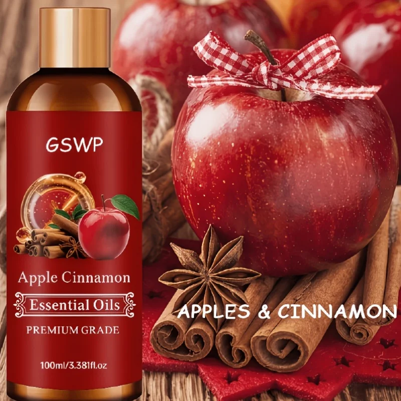 GSWP Apple Cinnamon Moisturizing Essential Oil, is suitable for hair care and full-body care, deeply moisturize. 100/200ml
GSWP Apple Cinnamon Moisturizing Essential Oil, is suitable for hair care and full-body care, deeply moisturize. 100/200ml
