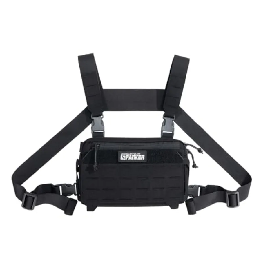 Tactical Chest Rig Pack EDC Chest Bag Molle Utility Chest Pouch for Outdoor Hunting Workouts Hiking
Tactical Chest Rig Pack EDC Chest Bag Molle Utility Chest Pouch for Outdoor Hunting Workouts Hiking
