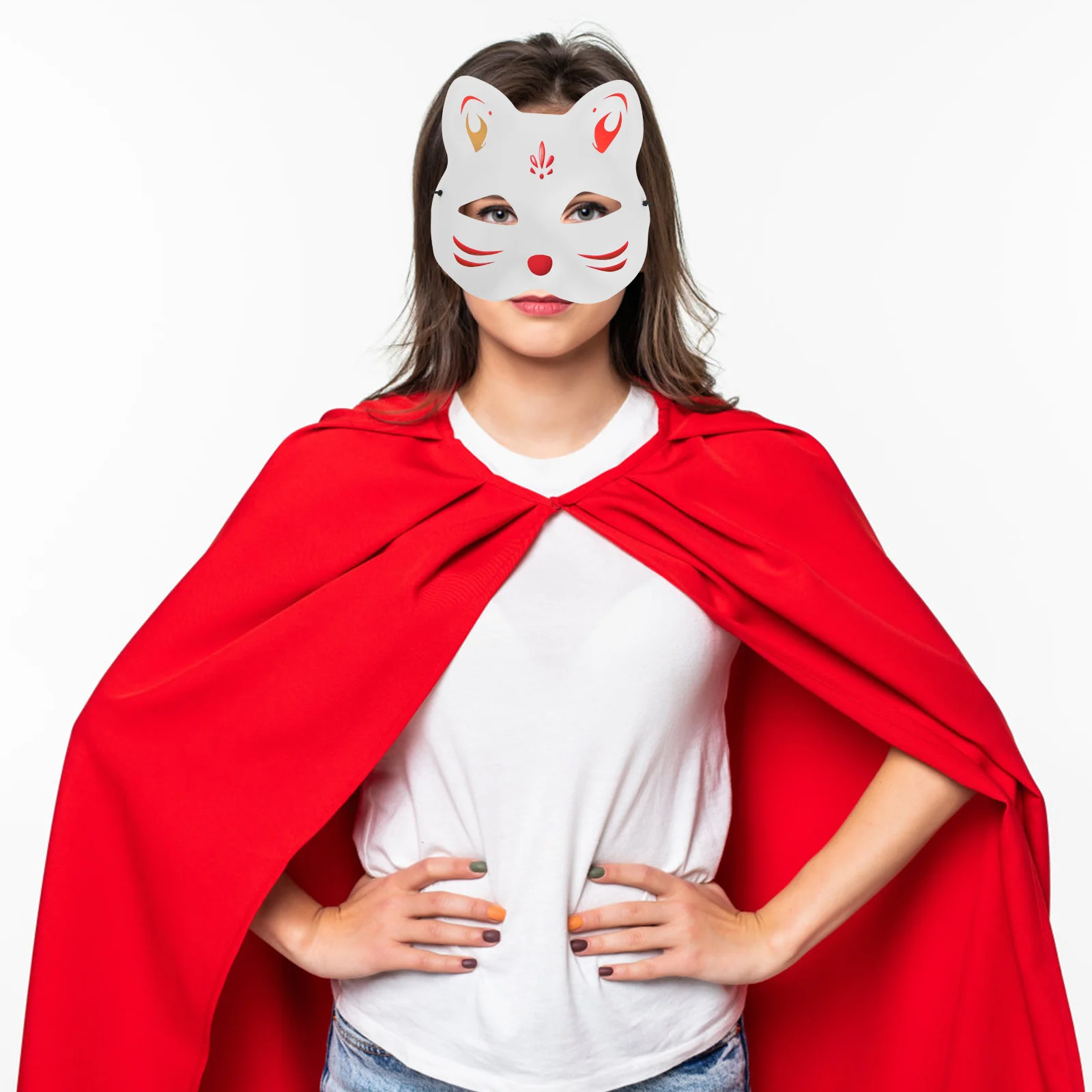 Cat Face Mask Blank DIY Plastic Unfinished Mask for Masquerade Party Birthday Halloween Cosplay Blank Masks to Decorate
Cat Face Mask Blank DIY Plastic Unfinished Mask for Masquerade Party Birthday Halloween Cosplay Blank Masks to Decorate