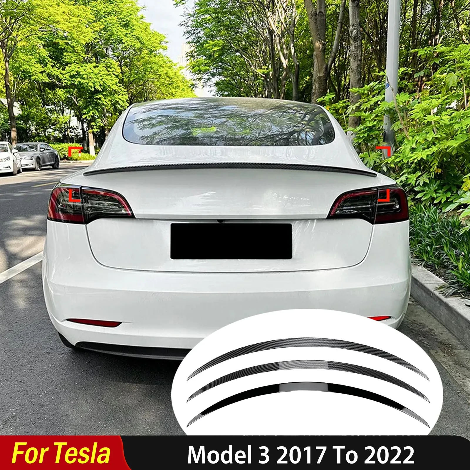 For Tesla Model 3 2017 2018 2019 2020 2021 2022 Rear Trunk Lid Spoiler Wing Splitter Lip Auto Accessories Body Kit Tuning
For Tesla Model 3 2017 2018 2019 2020 2021 2022 Rear Trunk Lid Spoiler Wing Splitter Lip Auto Accessories Body Kit Tuning