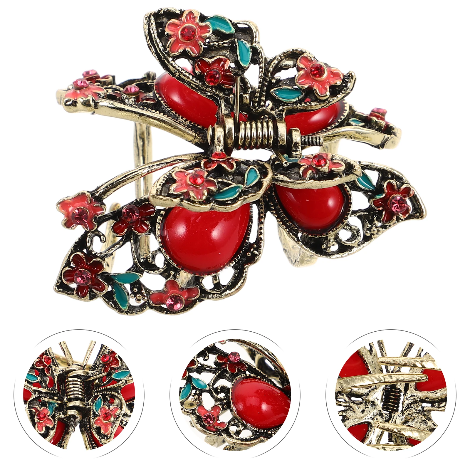 Butterfly Floral Hair Claw Chinese Style Clip Asian Flower Clips Accessories for Girls Pin Bath Ancient Hairpin
Butterfly Floral Hair Claw Chinese Style Clip Asian Flower Clips Accessories for Girls Pin Bath Ancient Hairpin