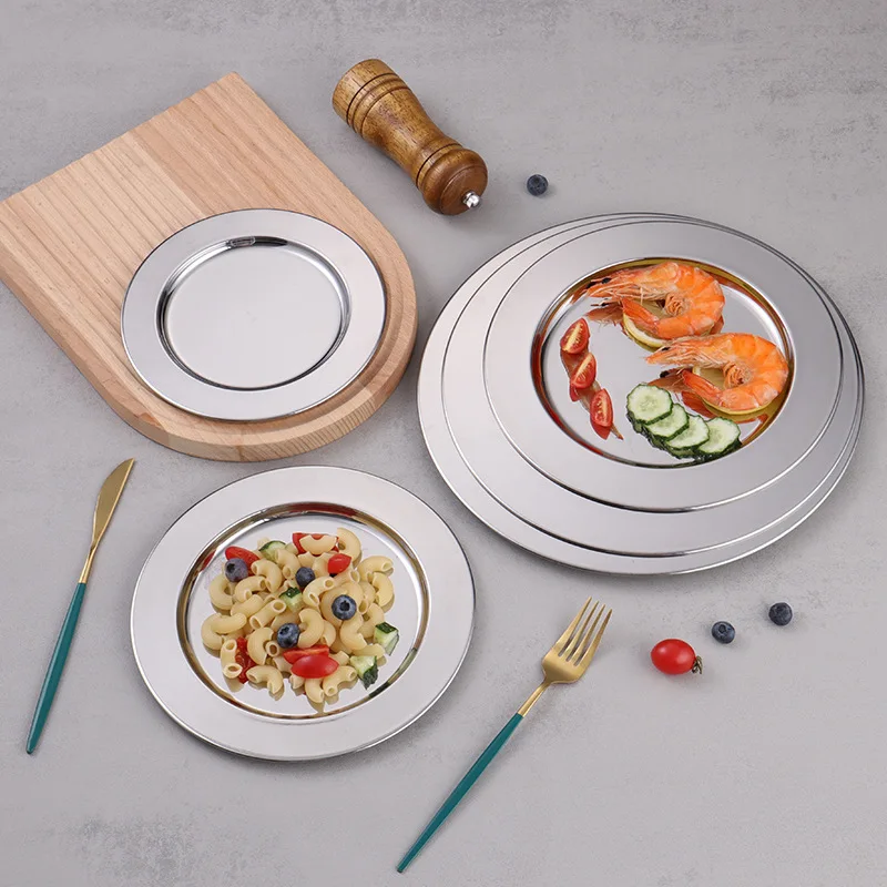 Тарелка для стейка, зеркало, круглые десертные тарелки из нержавеющей стали, сервировочная тарелка разных размеров, презентационная тарелка Подарочная посуда для приготовления кухни
Тарелка для стейка, зеркало, круглые десертные тарелки из нержавеющей стали, сервировочная тарелка разных размеров, презентационная тарелка Подарочная посуда для приготовления кухни