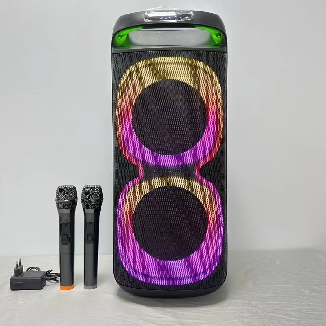 Hot Sale Factory Direct Speaker Bt Speaker Dual 08 Inches Trolley 60 W High Power Kalonka Karaoke Woffer Speaker Amplifier Led
Hot Sale Factory Direct Speaker Bt Speaker Dual 08 Inches Trolley 60 W High Power Kalonka Karaoke Woffer Speaker Amplifier Led