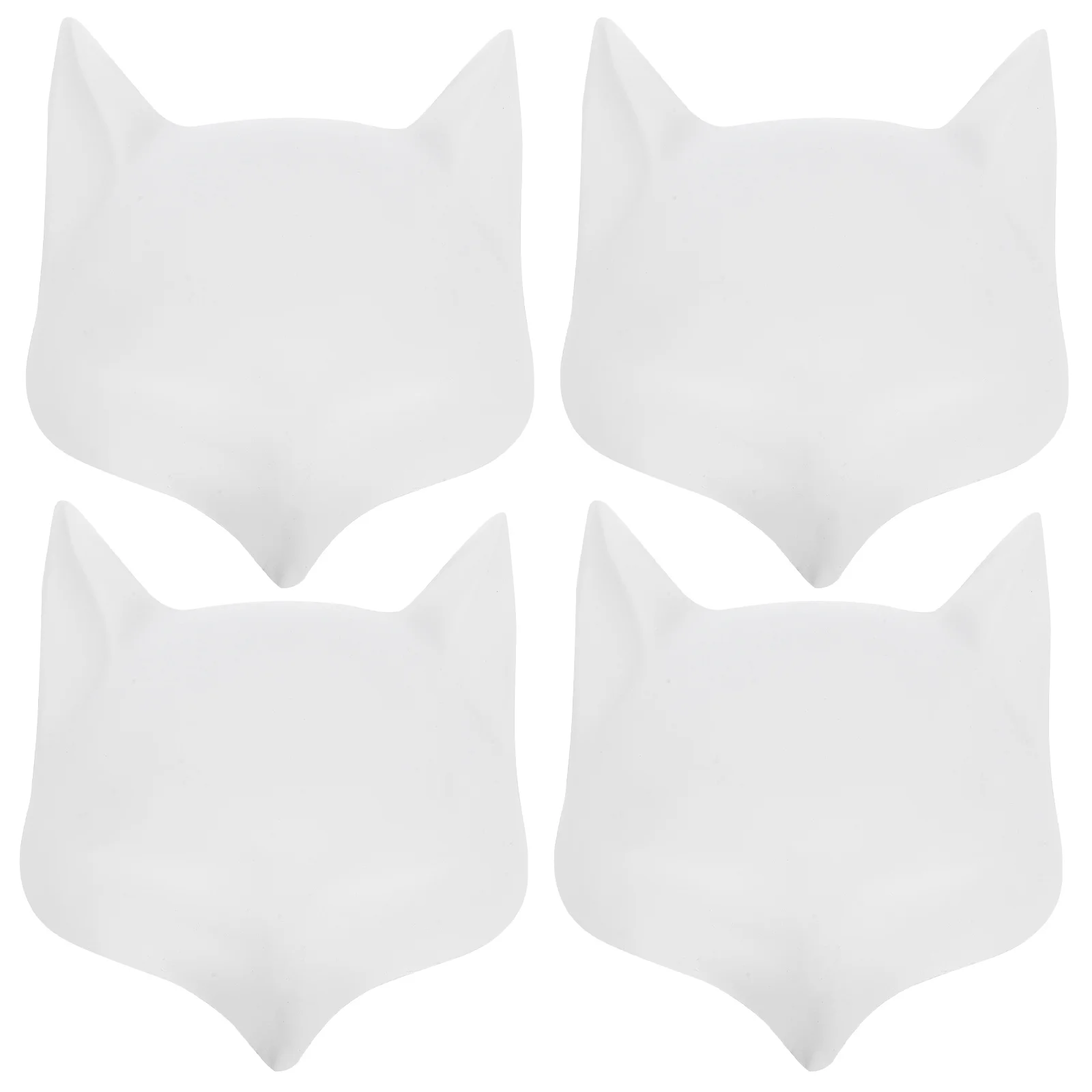 4 Pcs Blank Hand Drawn Mask Cat Masquerade Halloween Cosplay Party DIY Animal Plastic Fox Male
4 Pcs Blank Hand Drawn Mask Cat Masquerade Halloween Cosplay Party DIY Animal Plastic Fox Male