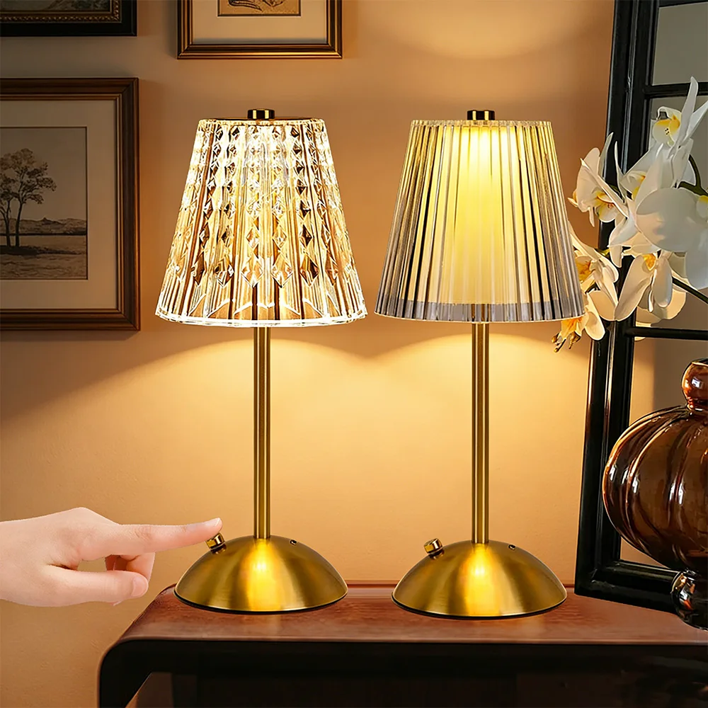 Настольная светодиодная лампа Crystal с сенсорным управлением, регулировкой яркости, перезаряжаемая, 3 цвета, прикроватная лампа, ночник для бара, отеля, декоративное освещение
Настольная светодиодная лампа Crystal с сенсорным управлением, регулировкой яркости, перезаряжаемая, 3 цвета, прикроватная лампа, ночник для бара, отеля, декоративное освещение