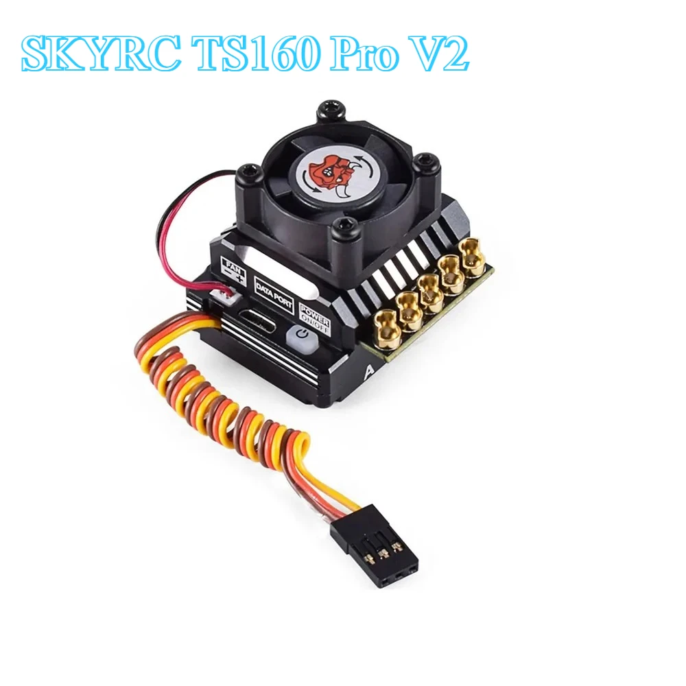 SKYRC TORSKYRC TS160 PRO V2 160A Brushless Sensored ESC W/6V/7.4V BEC for 1/10 RC Car Buggygies & Crawlers
SKYRC TORSKYRC TS160 PRO V2 160A Brushless Sensored ESC W/6V/7.4V BEC for 1/10 RC Car Buggygies & Crawlers