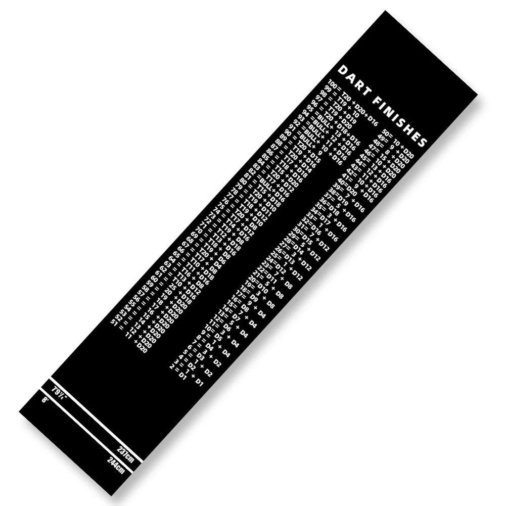 Dart Mat Non Slip Dart Carpet with Throw Lines Darts Mat Checkouts Heavy Duty Dart Points and Flooring Protector for Dart Game
Dart Mat Non Slip Dart Carpet with Throw Lines Darts Mat Checkouts Heavy Duty Dart Points and Flooring Protector for Dart Game
