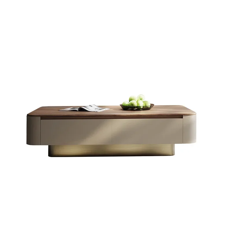 Walnut solid wood coffee table living room 2025 new light luxury high-end atmospheric TV cabinet combination
Walnut solid wood coffee table living room 2025 new light luxury high-end atmospheric TV cabinet combination