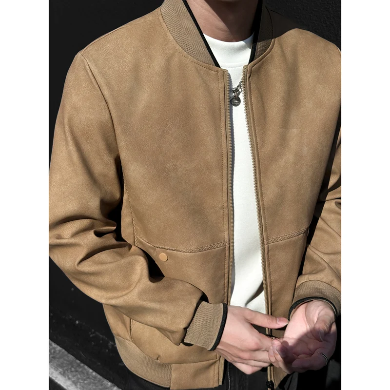 Men's Spring Autumn Thin Suede Jaet Casual Faion Windproof Large Size Outerwear Zipper Closure Loose Fit Polyester Fiber
Men's Spring Autumn Thin Suede Jaet Casual Faion Windproof Large Size Outerwear Zipper Closure Loose Fit Polyester Fiber