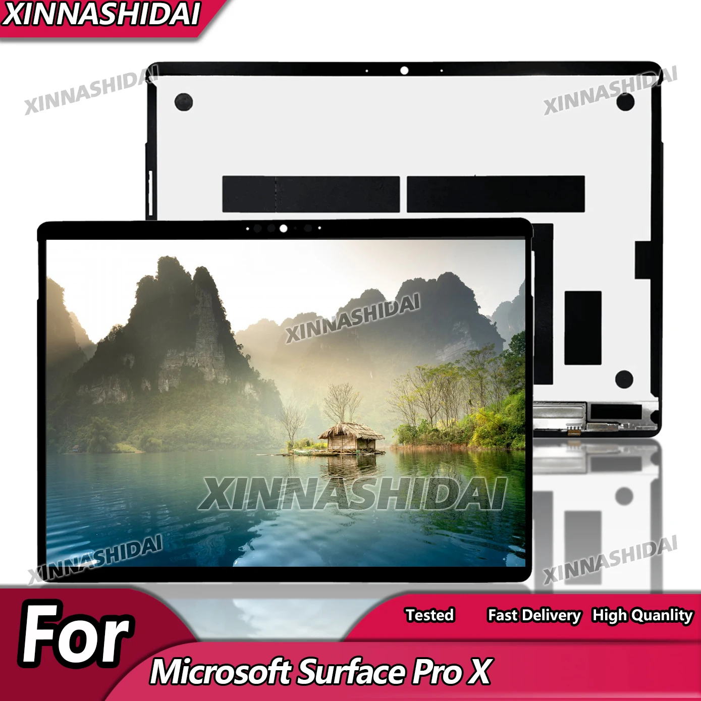 Протестированный новый дисплей для Microsoft Surface Pro X 1847, ЖК-дисплей, дигитайзер в сборе, сенсорная панель, замена стекла
Протестированный новый дисплей для Microsoft Surface Pro X 1847, ЖК-дисплей, дигитайзер в сборе, сенсорная панель, замена стекла