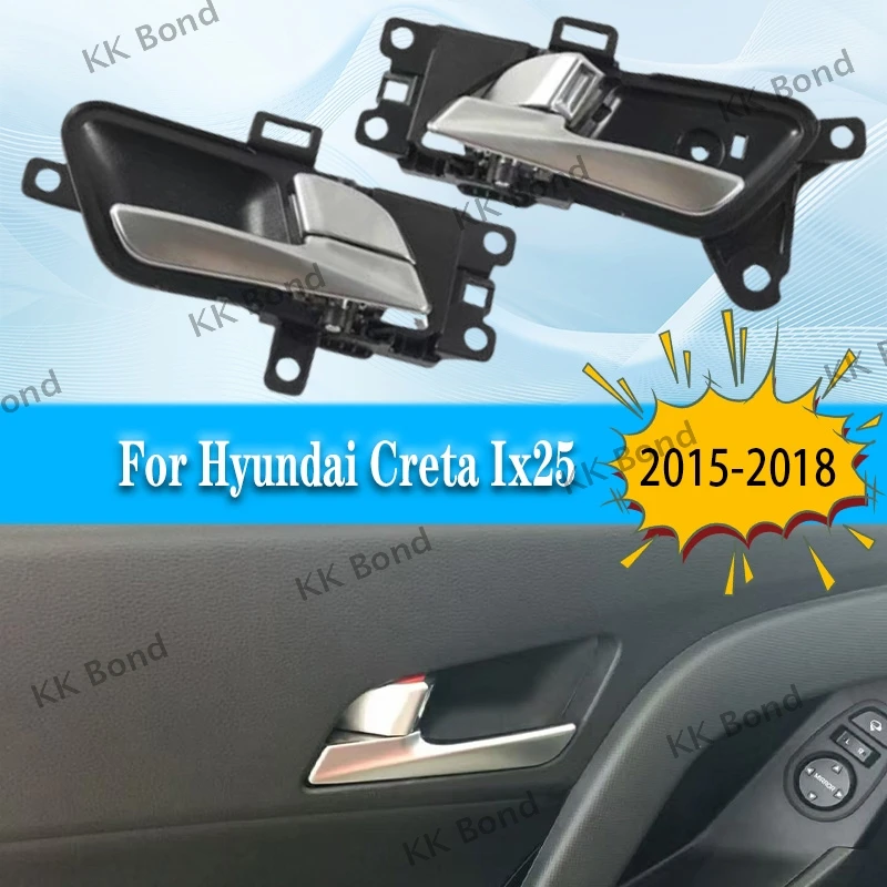 Silvery Interior Door Handle For Hyundai Creta Ix25 2015 2016 2017 2018 82610-A0010 82620-A0010 83610-A0010 83620-A0010
Silvery Interior Door Handle For Hyundai Creta Ix25 2015 2016 2017 2018 82610-A0010 82620-A0010 83610-A0010 83620-A0010