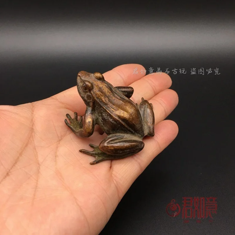 Solid Copper Frog Ornament, Large Copper Frog Incense Holder, Antique Style Copper Small Frog Tea Pet, Toad Copper Frog Desktop
Solid Copper Frog Ornament, Large Copper Frog Incense Holder, Antique Style Copper Small Frog Tea Pet, Toad Copper Frog Desktop