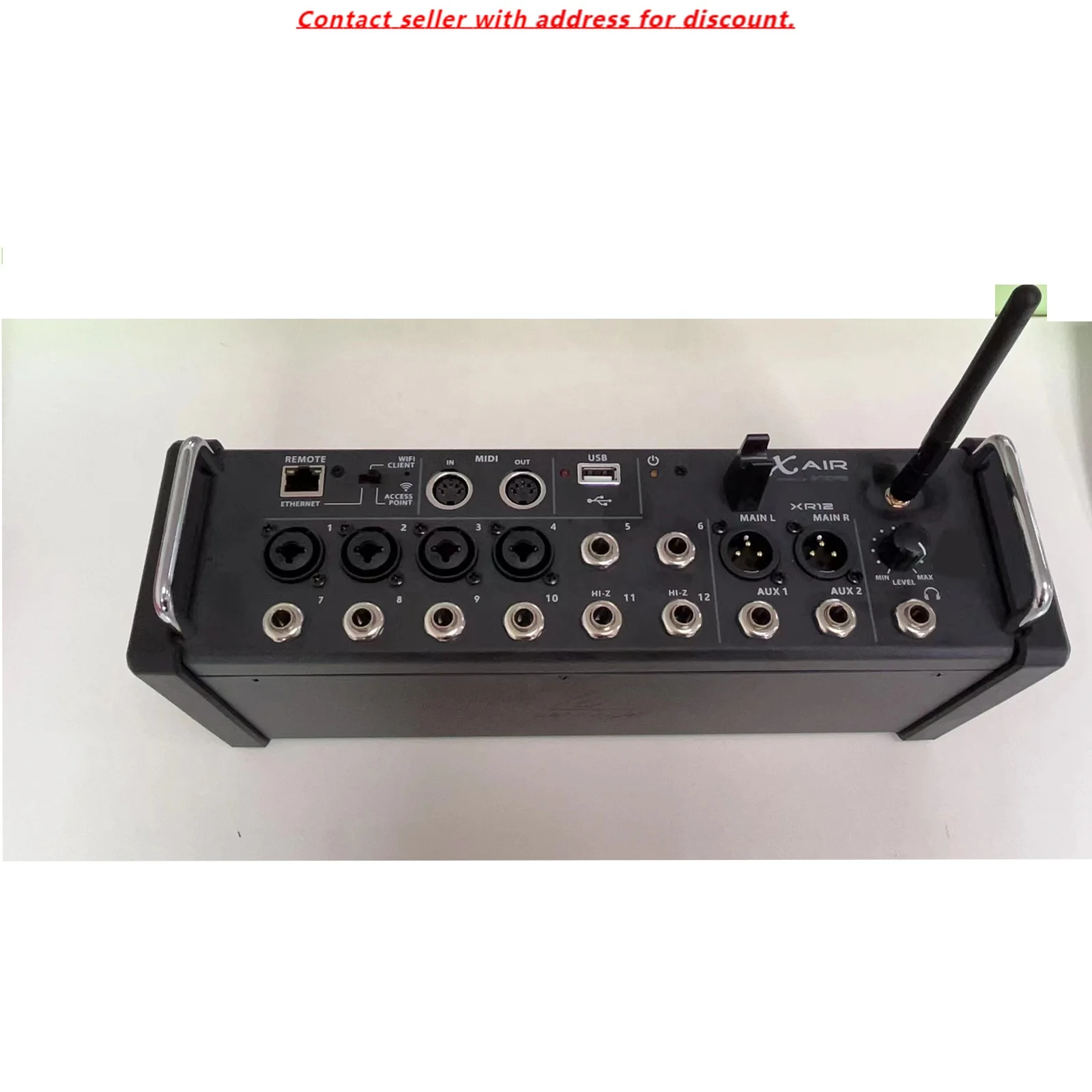 XR12 High Quality Professional 12 Channel Input Portable/Rackmount Digital Audio Mixer For IPad And Android Tablets
XR12 High Quality Professional 12 Channel Input Portable/Rackmount Digital Audio Mixer For IPad And Android Tablets