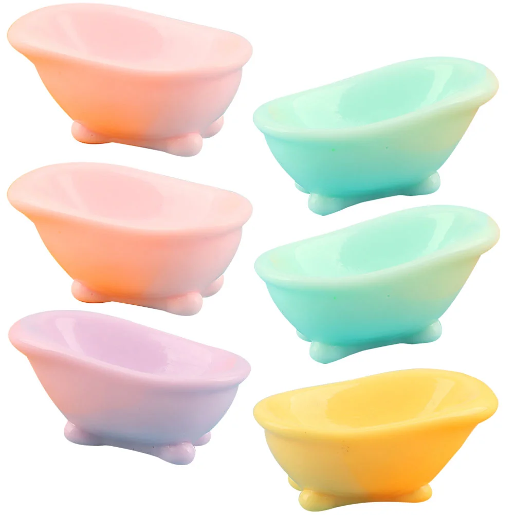 6 Pcs Bathtub Micro Landscape House Decoration Furniture Mini Adornment Home Resin Adornments Supplies Bathroom Scene Prop
6 Pcs Bathtub Micro Landscape House Decoration Furniture Mini Adornment Home Resin Adornments Supplies Bathroom Scene Prop