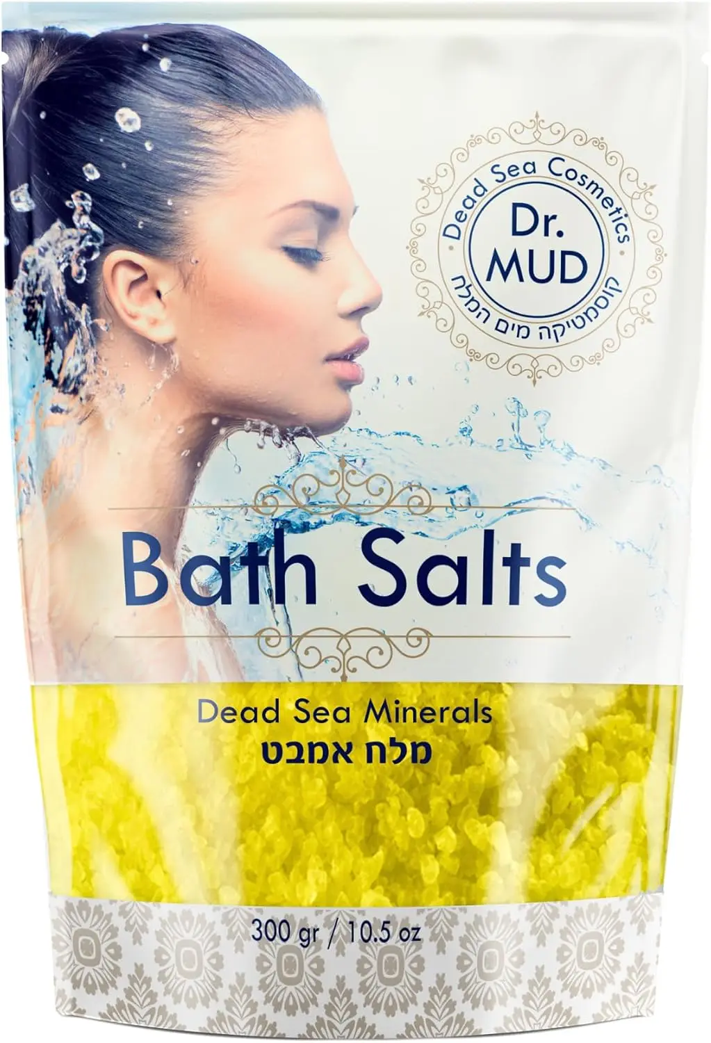 Natural Dead Sea Salt 100% Mineral-Rich Bath Soak, Deep Relaxation & Detox, Exfoliates Soft Skin, Helps Psoriasis (10.5 oz
Natural Dead Sea Salt 100% Mineral-Rich Bath Soak, Deep Relaxation & Detox, Exfoliates Soft Skin, Helps Psoriasis (10.5 oz