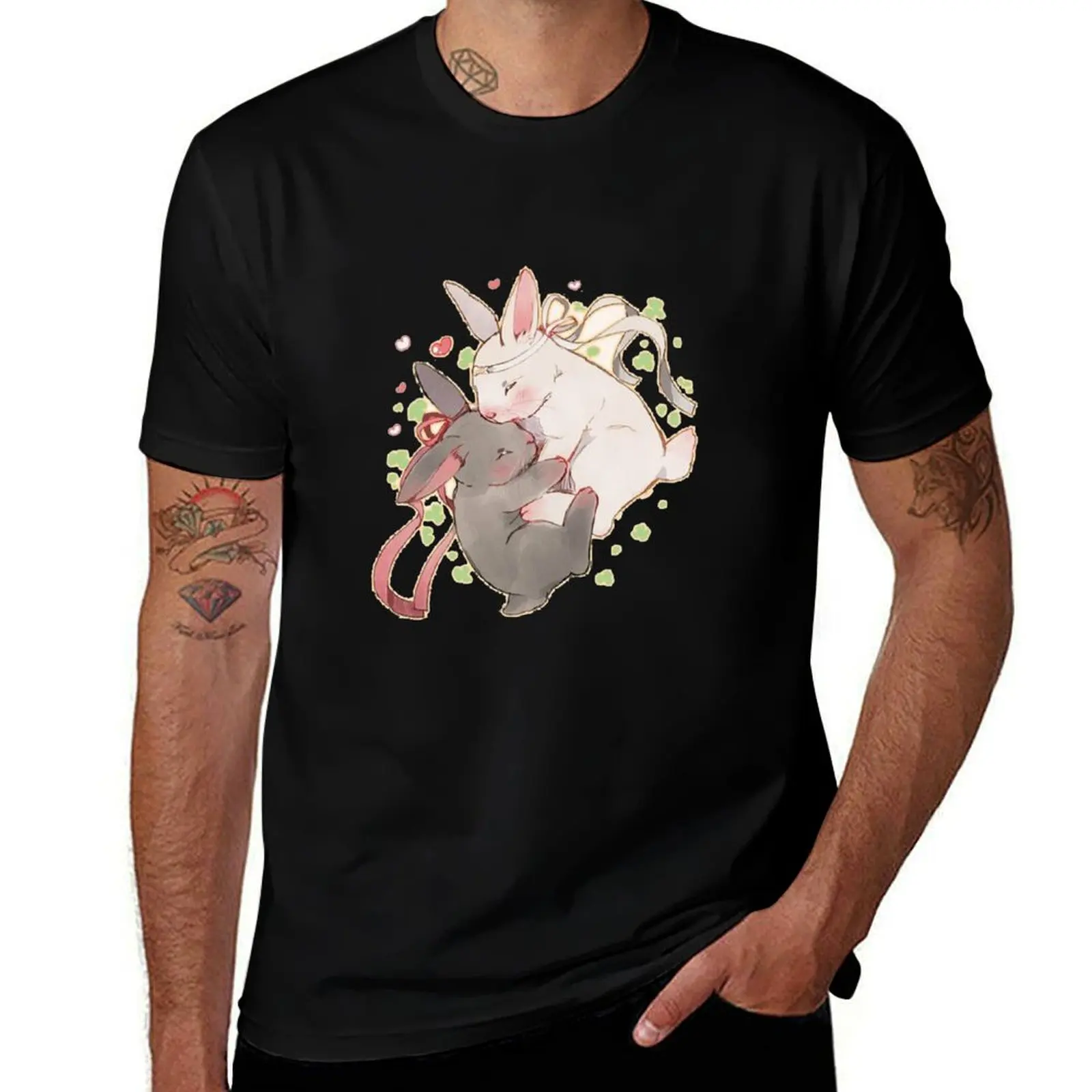 MDZS Bunny 2 T-Shirt boys animal print Funny t-shirt new edition topping mens graphic t-shirts funny
MDZS Bunny 2 T-Shirt boys animal print Funny t-shirt new edition topping mens graphic t-shirts funny