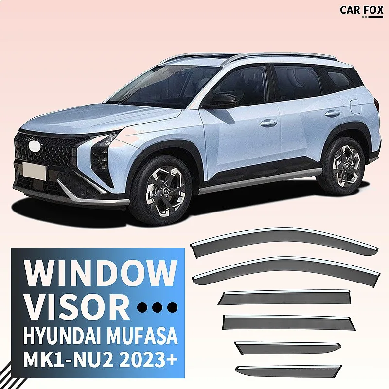 For HYUNDAI MUFASA 2023+ Car Window Visor Rain Sun Shade Side Windshield Awning Auto Accessories Styling
For HYUNDAI MUFASA 2023+ Car Window Visor Rain Sun Shade Side Windshield Awning Auto Accessories Styling