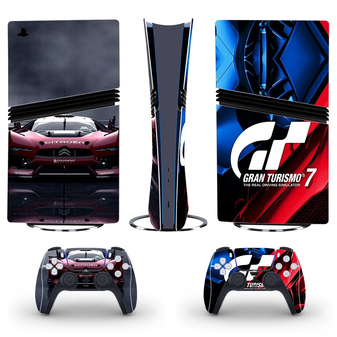 Gran Turismo GT Sport PS5 Pro Digital Skin Sticker Decal Cover for Console and 2 Controllers PS5 Pro Skin Vinyl
Gran Turismo GT Sport PS5 Pro Digital Skin Sticker Decal Cover for Console and 2 Controllers PS5 Pro Skin Vinyl