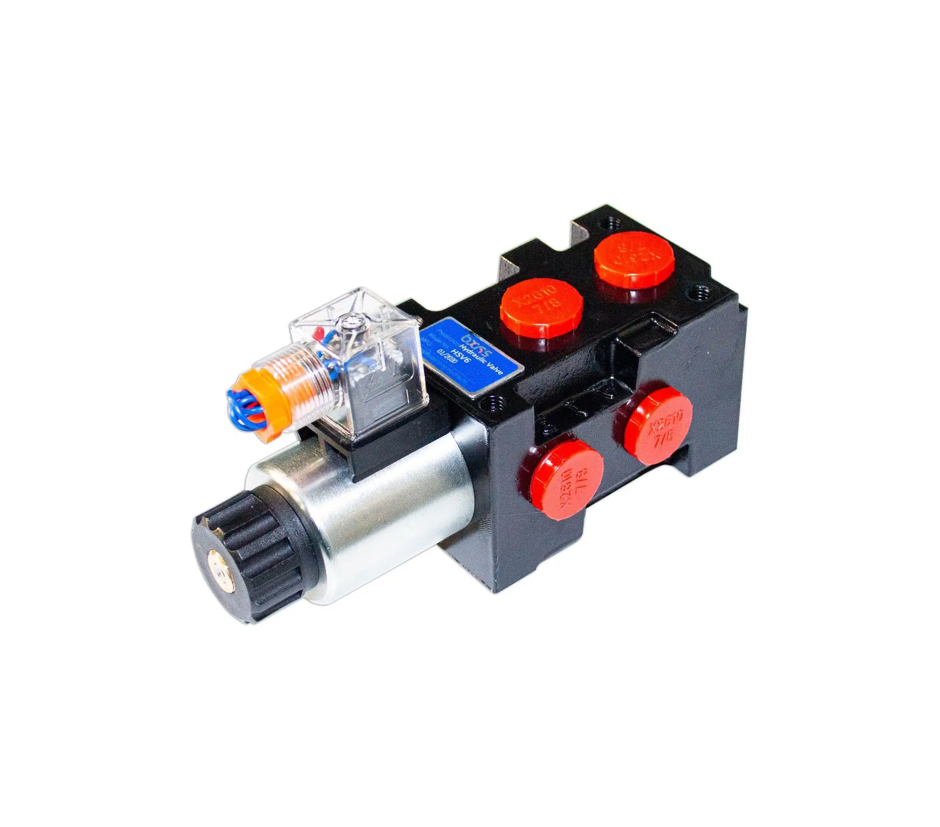 Hydraulic Solenoid Diverter Selector valve 6/2" 50 l/min 13 GPM 12V 24V DVS6 6/2
Hydraulic Solenoid Diverter Selector valve 6/2" 50 l/min 13 GPM 12V 24V DVS6 6/2