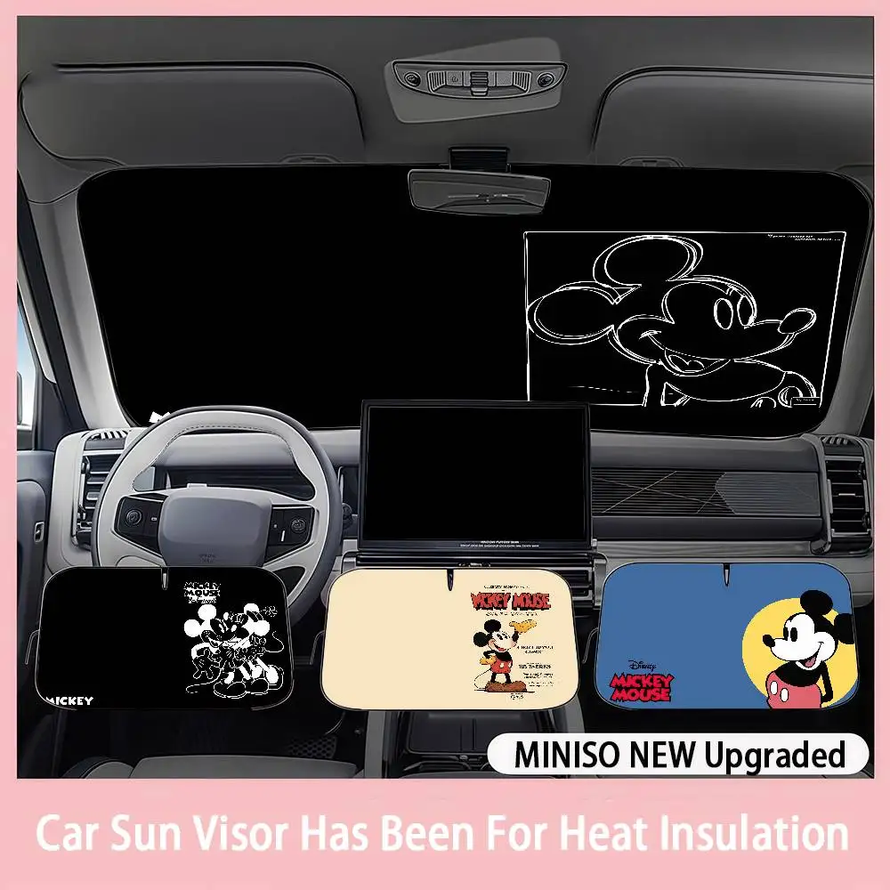 Disney Mickey Car SunShade Windshield sunshade blocks ultraviolet rays, car insulation sunshade protector
Disney Mickey Car SunShade Windshield sunshade blocks ultraviolet rays, car insulation sunshade protector