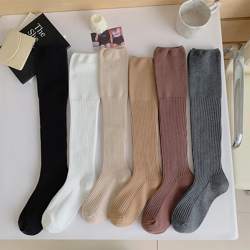 2023 New Winter Autumn Double-Needle Knee Socks Women Stockings Japanese Style Knitted Striped Leg Cotton Warm Long Women Socks
2023 New Winter Autumn Double-Needle Knee Socks Women Stockings Japanese Style Knitted Striped Leg Cotton Warm Long Women Socks