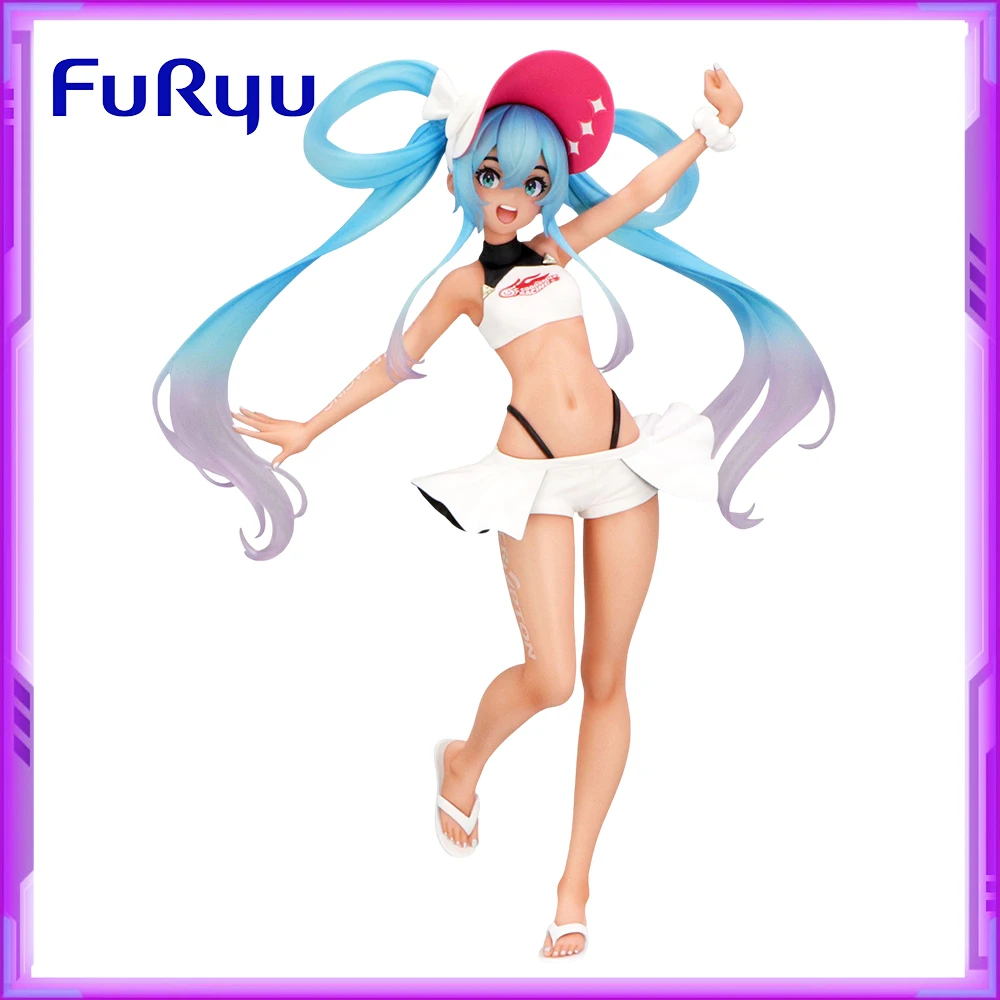 Original FuRyu VOCALOID Hatsune Miku Racing Miku PVC Anime Figures Action Figure Model Toys Christmas Gift
Original FuRyu VOCALOID Hatsune Miku Racing Miku PVC Anime Figures Action Figure Model Toys Christmas Gift