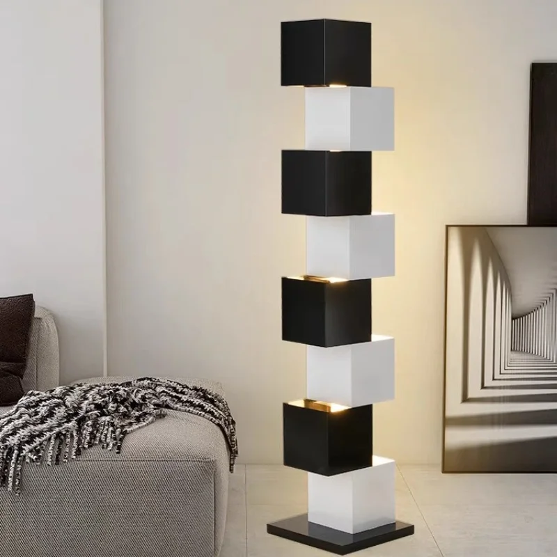 Block Bedroom Living Room Eye Protection Designer's Premium Color Bedroom Atmosphere Lamp Dopamine Minimalist Art Floor Lamp
Block Bedroom Living Room Eye Protection Designer's Premium Color Bedroom Atmosphere Lamp Dopamine Minimalist Art Floor Lamp