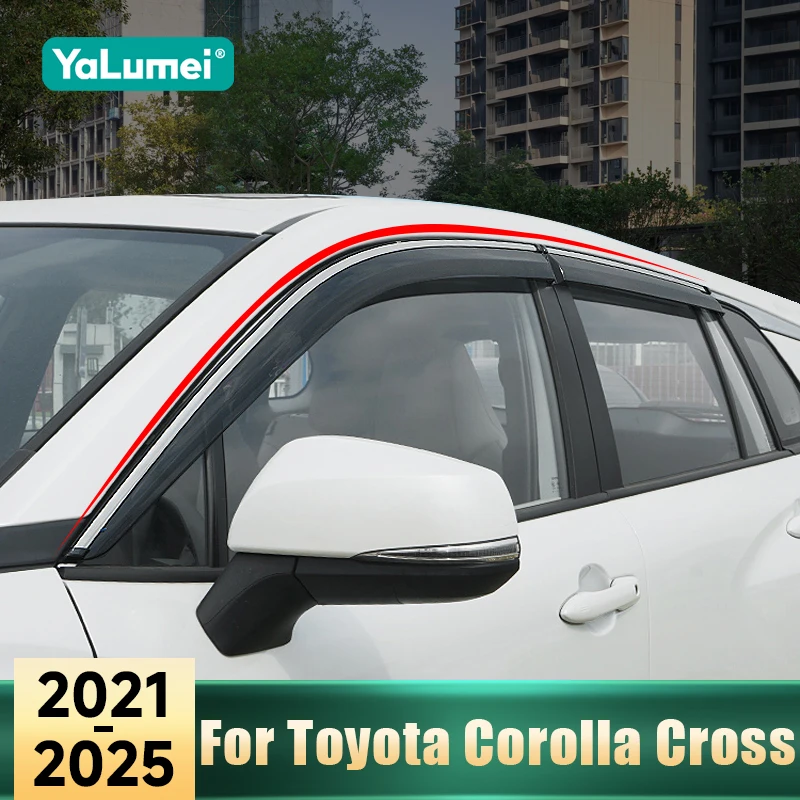 Для Toyota Corolla Cross XG10 Hybrid 2021 2022 2023 2024 2025 автомобильные оконные козырьки от дождя, дефлекторы, ветрозащитная крышка
Для Toyota Corolla Cross XG10 Hybrid 2021 2022 2023 2024 2025 автомобильные оконные козырьки от дождя, дефлекторы, ветрозащитная крышка