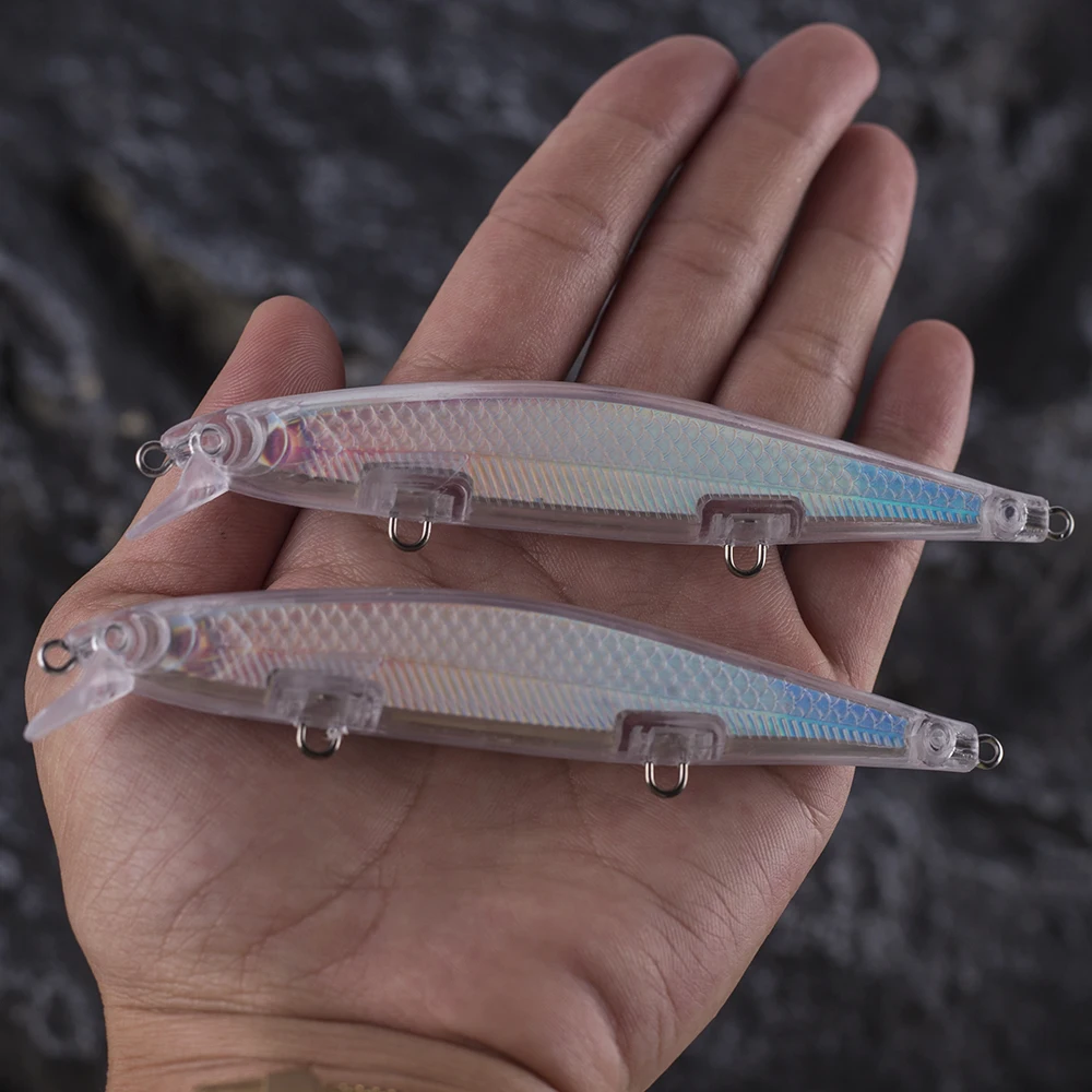Dr.Holife 20PCS/LOT Unpainted Minnow Blanks Lure 11CM 11G Floating Minnow Bait Foil Inside DIY Lures
Dr.Holife 20PCS/LOT Unpainted Minnow Blanks Lure 11CM 11G Floating Minnow Bait Foil Inside DIY Lures