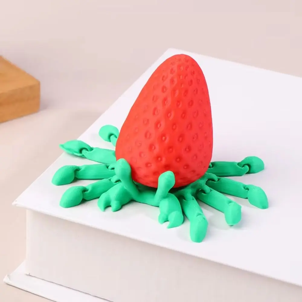 Гибкая поза 3D печатный клубничный краб многошарнирный шарнирный мини-клубничный краб орнамент красочный декор для рабочего стола
Гибкая поза 3D печатный клубничный краб многошарнирный шарнирный мини-клубничный краб орнамент красочный декор для рабочего стола