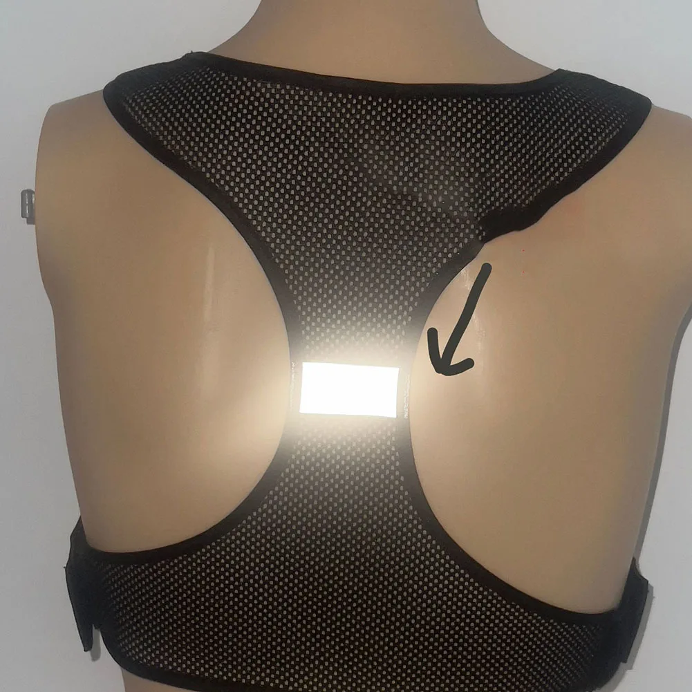 Breathable Reflective For Running Vest for Night Use - Adjustable Polyester Mesh Vest Bag with Storage Pocket for Cycling Hiking
Breathable Reflective For Running Vest for Night Use - Adjustable Polyester Mesh Vest Bag with Storage Pocket for Cycling Hiking