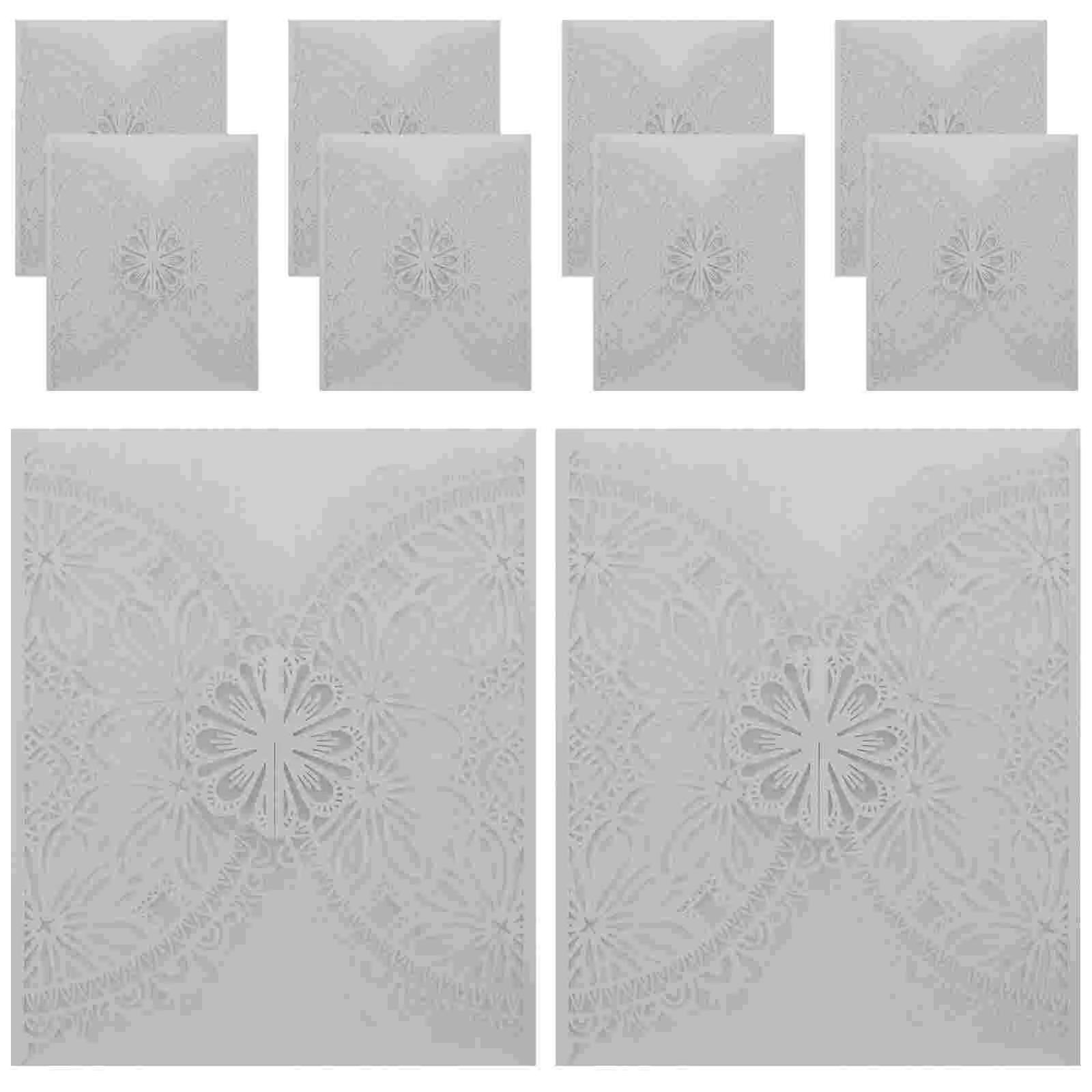 10pcs Elegant Hollow Paper Greeting Random Color Wedding Card Luxurious Design Wedding Invitations for Party Favors
10pcs Elegant Hollow Paper Greeting Random Color Wedding Card Luxurious Design Wedding Invitations for Party Favors