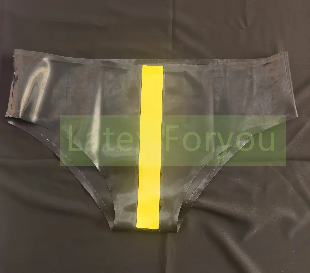 Handmade Black Sexy Men's Latex Briefs Underwear Rubber Shorts Fetish with Front Yellow Stripe Halloween Party Wear
Handmade Black Sexy Men's Latex Briefs Underwear Rubber Shorts Fetish with Front Yellow Stripe Halloween Party Wear